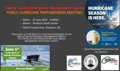 Public Hurricane Preparedness Meeting