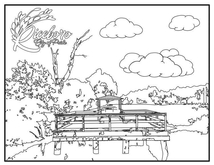 Riceboro Coloring Contest