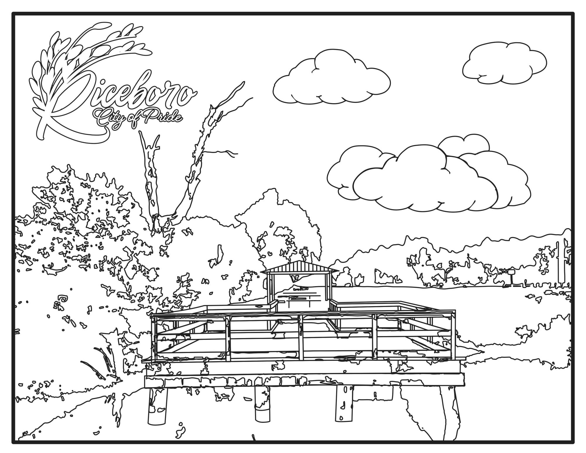 Riceboro Coloring Contest